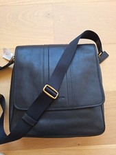 COACH Shoulder Bag Coach F71641 Heritage Map Bag In Bombe Leather Heritage NWT