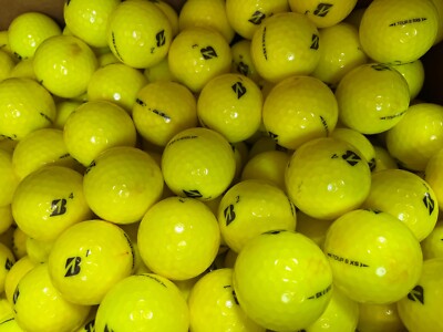 40 A \ B GRADE GRADE GELB BRIDGESTONE TOUR BXS GOLFBÄLLE
