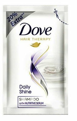 dove daily shine shampoo pouch