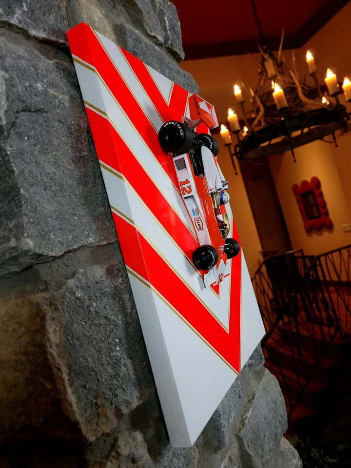 McLaren Ford M23 F1 J.Mass 1976 1/18 Minichamps arte de pared modelo montaje envío gratuito Foto 2 de 4