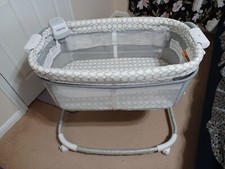 Ingenuity 10197 Baby Crib Bedside Bassinet Mattress - White