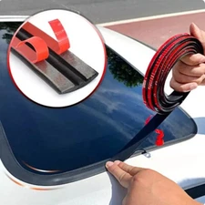 2M Car Windshield Roof Rubber Seal Strip Noise Insulation Stickers Accessories