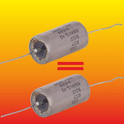 0.033uF 33nF 400V MATCHED PAIR PAPER IN OIL PIO AUDIO CAPACITORS - Foto 8