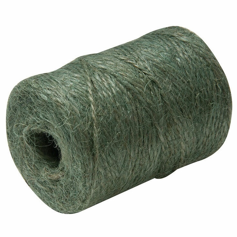 Silverline Natural Twine Garden String Green Ideal For Gardening 100m ...