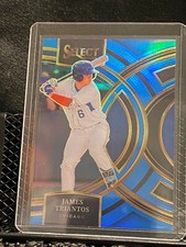 James Triantos 2024 Select - Premier Level (SP) - Blue Prizm #12/199 - Cubs