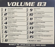 SF083 SUNFLY KARAOKE CDG VERY RARE, NOT SOLD IN THE USA LOT UK