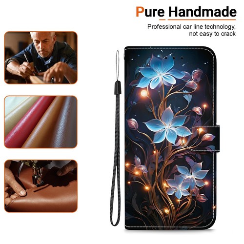 Card Slot Wallet PU Leather Case For Samsung Galaxy S25 S24 Shockproof & Stylish - Picture 126 of 179