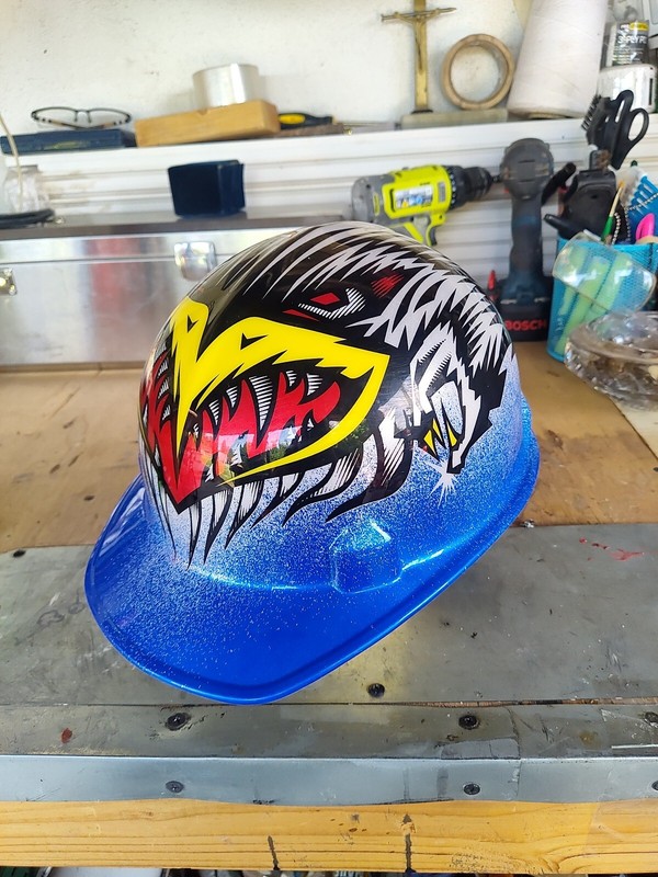 Custom USA 🇺🇸 Safety Hard Hat Mining Industrial - US Jackson Plastics 1997