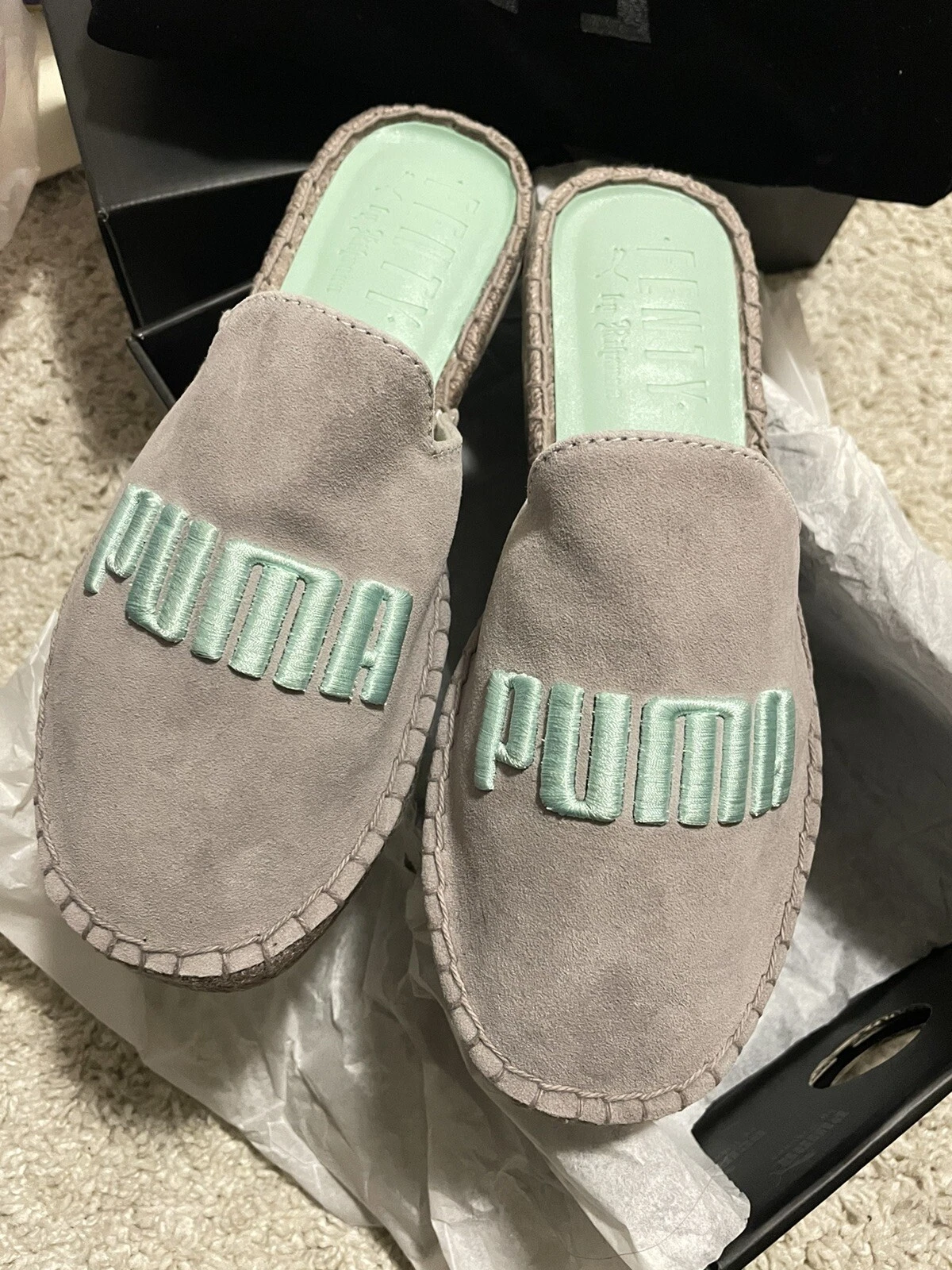 Espadrillas donna PUMA X Fenty di Rihanna Drizzle Bay taglia 6 5 B US