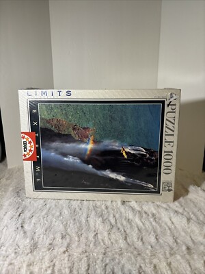 EDUCA Extreme Photo Ken Fisher 1000 Piece Jigsaw Puzzle Sky Diving Rainbow