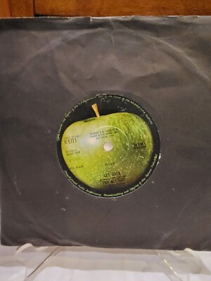 Beatles Get Back/Don't Let Me Down UK Apple R5777 Matrix Error VG+