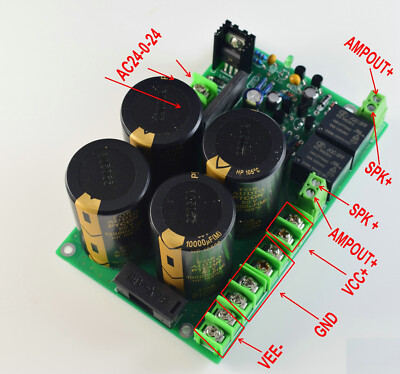 LJM Rectifier filtering Power Supply Board With speaker protective 50V 10000uF