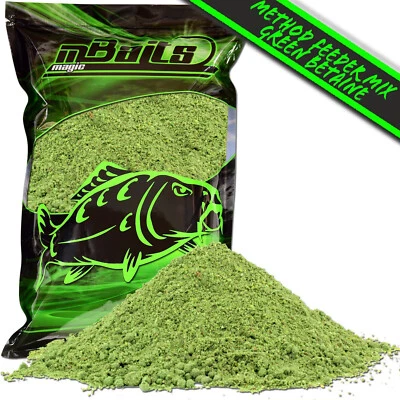 Magic Baits Method Feeder Mix Green Betaine 1Kg Angelfutter Futtermittel
