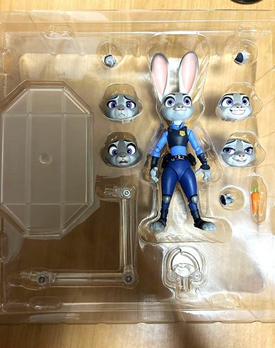 Figure Judy Hopps Revo Series 008 Zootopia Revoltech KAIYODO JPN Good condition - Picture 4 of 4