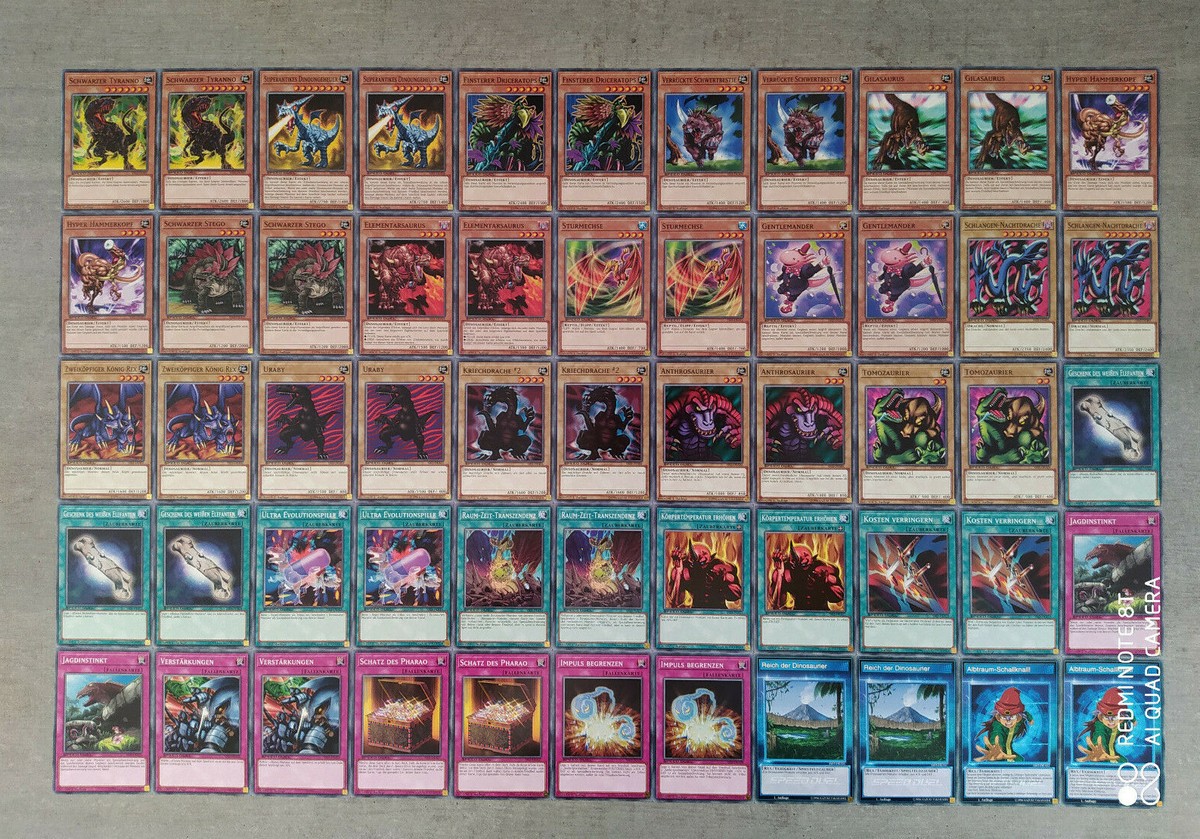 yu gi oh rex raptor deck Yu-Gi-Oh! Rex Raptor/Dinosaur Ryuzaki Deck :
