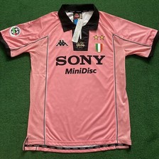 Camiseta deportiva visitante Kappa Juventus 1997/98 Del Piero #10 Centenary nueva con etiquetas (grande para hombre)
