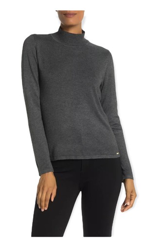 NWT T TAHARI Mock Neck Pullover Sweater 