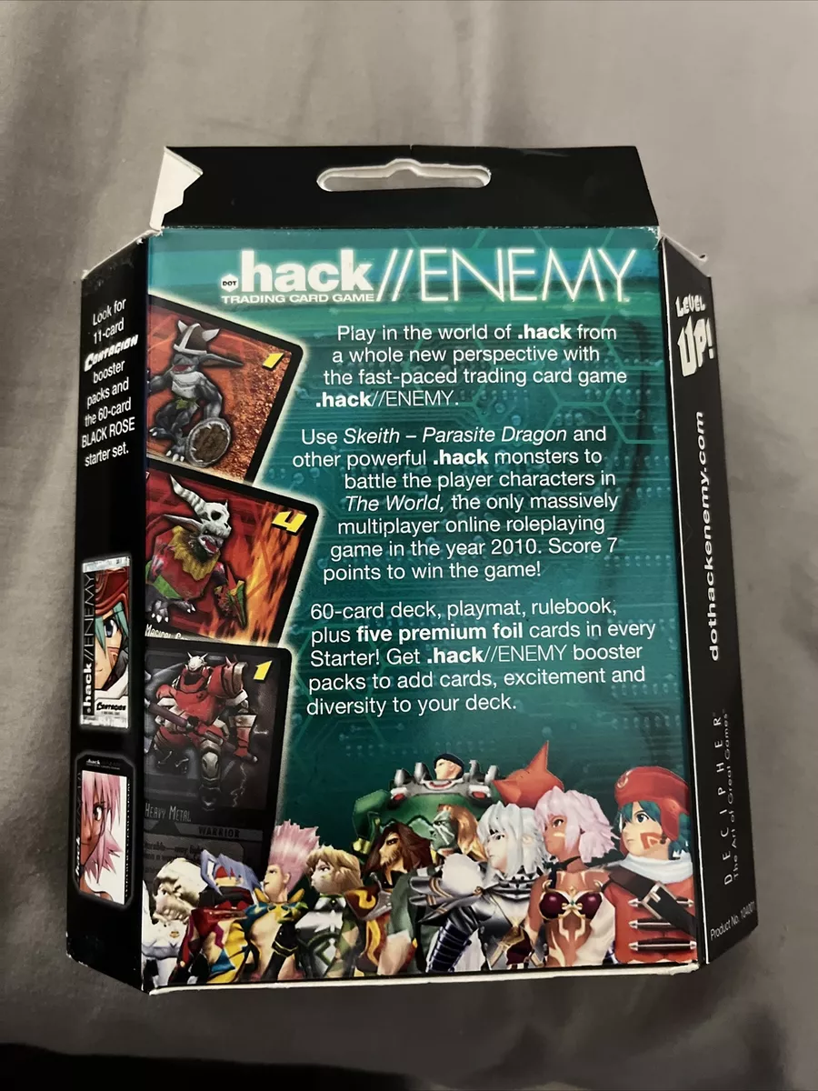  DotHack//Enemy: Contagion Card Game Booster Box : Toys