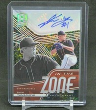2021 PANIN SPECTRA SHUN YAMAGUCHI IN THE ZONE AUTO /8 SAN FRANCISCO GIANTS AUTO