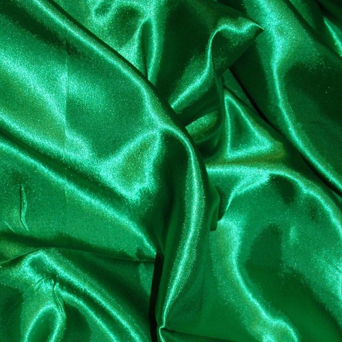 Silky Satin Fabric Craft Dress Wedding Material 150cm Wide Sewing Plain Coloured - Picture 21 of 30