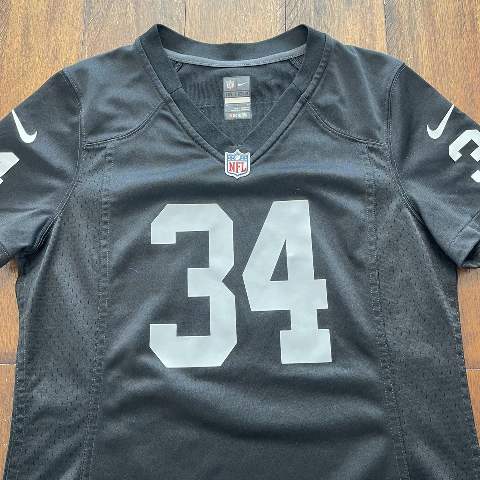 Футболка женская Oakland Raiders средняя черная NFL Nike Bo Jackson - Изображение 3 из 4