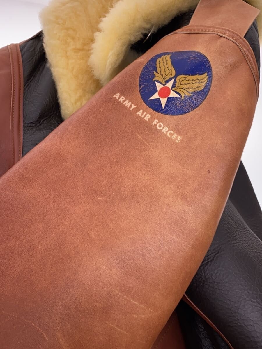 Buzz Rickson’s Flight Jacket Leather 42 Brown - image 6