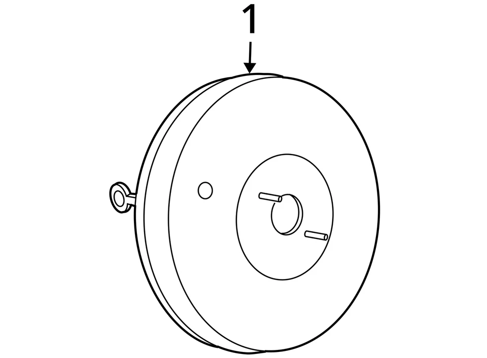 Jeep Patriot 2007-2017 potenciador de freno OEM HDYU9 Foto 3 de 3