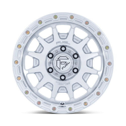 (1PC) Fuel Fc884 Fortress 18X9 6X135 Gloss Silver 1mm Wheel Rim 18 Inch - Foto 5 di 9