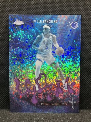 2025-26 Topps Chrome Cactus Jack Paolo Banchero Utopia Purple Mini-Diamond 67/75