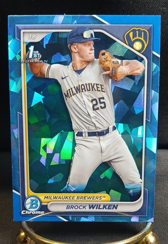 2024 Bowman Sapphire Edition - Chrome Prospects Brock Wilken #BCP-86 (RC)