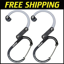 Heroclip Carabiner Gear Clip - 360 Swivel Hook