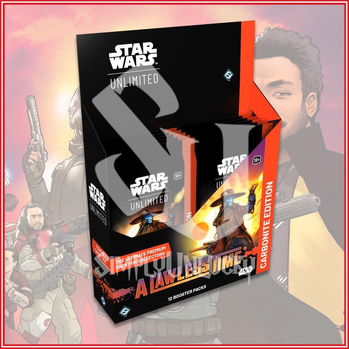 STAR WARS UNLIMITED TCG: A Lawless Time Carbonite Edition Booster Display Box STAR WARS UNLIMITED TCG: A Lawless Time Carbonite Edition Booster Display Box