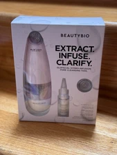 BeautyBio GLOfacial Hydro-Infusion Pore Cleansing + Blue LED Clarifying Tool