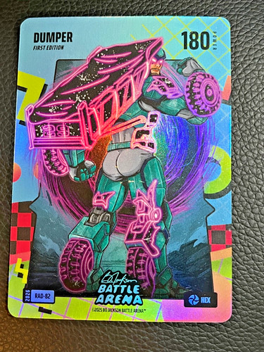 Bo Jackson Battle Arena “Dumper” 80s Rad Hex SSP “Cal Raleigh” RAD-82