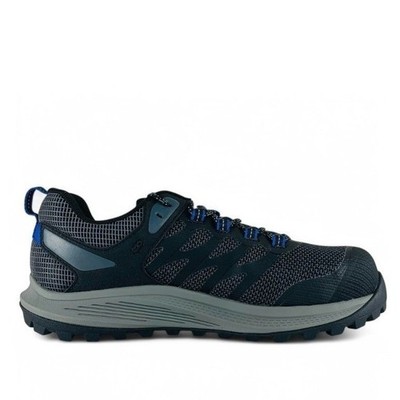 Merrell NEW Moab Nova 3 Safety carbon Toe Work Shoes Black Blue Mens Size 10.5 M