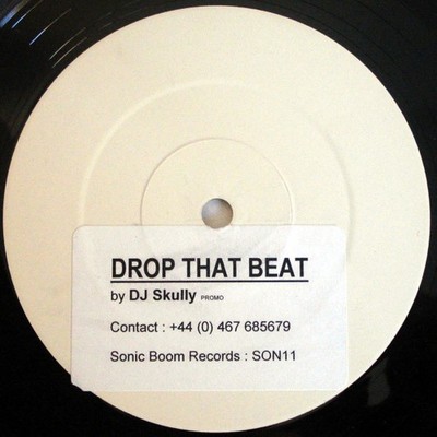 DJ Skully (2) - Drop That Beat - 12'', Promo, W/Lbl, Sti