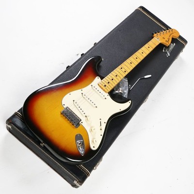 【金額相談可】【70s USA】Fender Stratocaster CBS期 Used Fender Stratocaster 3-Tone Sunburst 70's (1972 neck, 1974