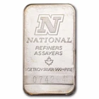1 oz Silver Bar - Nat. Refiners-Assayers (Canada, Orig Plastic)
