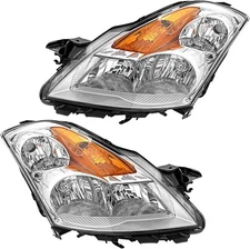 Headlight Assembly For 2007 2008 2009 Nissan Altima 4Dr Sedan Headlights 