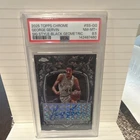 2025 Topps Chrome Basketball Black Refractor George Gervin #SS-GG PSA 8.5