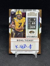 2020 Panini Contenders Draft Picks Bowl Ticket #277 Kelly Bryant Auto /99