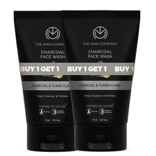 The Man Company Charcoal Face Wash Blackheads Removal All Skin Types 75ml