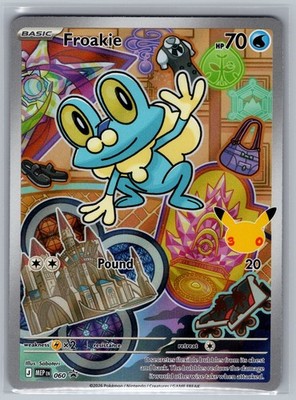 Froakie MEP060 Pokemon First Partner Series 3 Promo 2026 Holo Near Mint NM