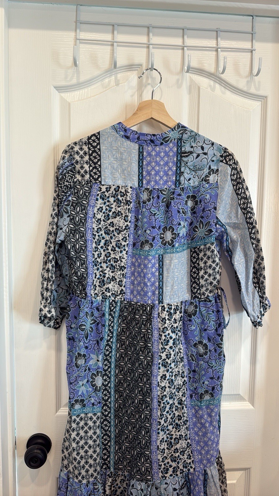 Johnny Was Workshop Marrakesh Patchwork Print Mid… - image 8