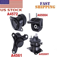 4x Auto Trans Engine Motor & Transmission Mount for Acura TL 2009-2014 3.5L 3.7L