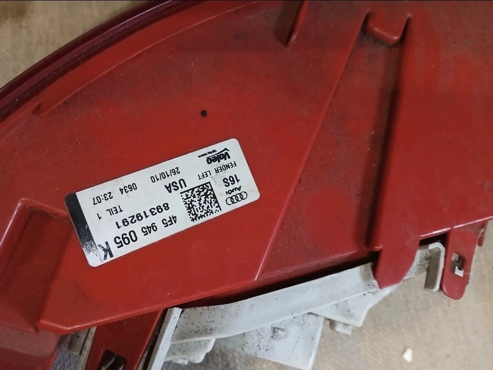 2009-11 Audi A6 C6 S6 Quattro RS6 Saloon Sedan Left Side Tail Light OEM Part - Image 3 of 3