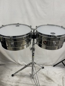 LP Latin Percussion Tito Puente Model 12″ & 13″ Timbales LP255-S