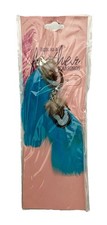 BLUE FEATHER Pierced EARRINGS New in Package