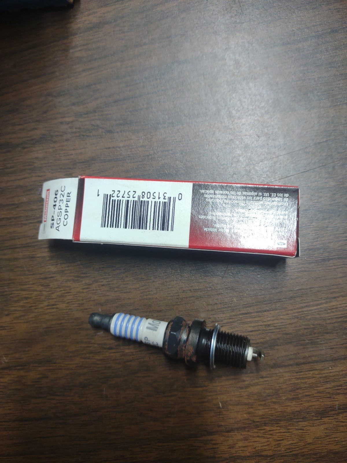 Spark Plug-Copper Resistor MOTORCRAFT SP-406