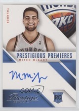 2014-15 Panini Prestige Prestigious Premieres Signatures Mitch McGary Auto 3nn